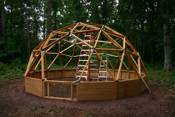 the pure core organic life mirror | geodesic domes